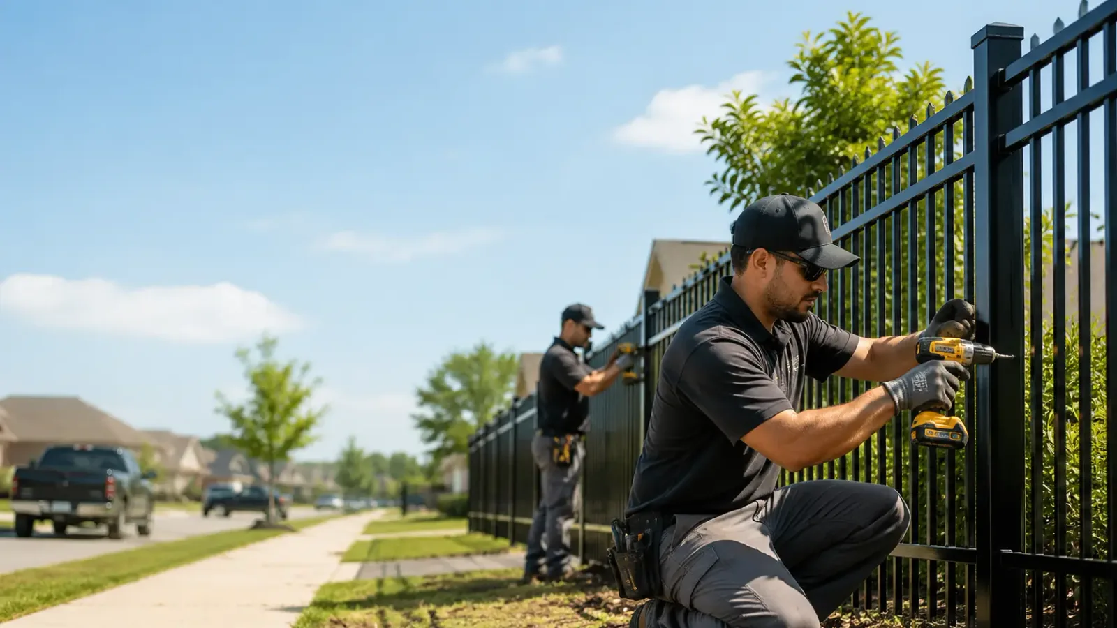 Metal Fence Installation in Ridgway, IL